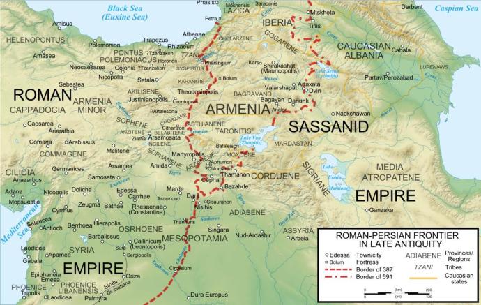 Byzantine-Persian border