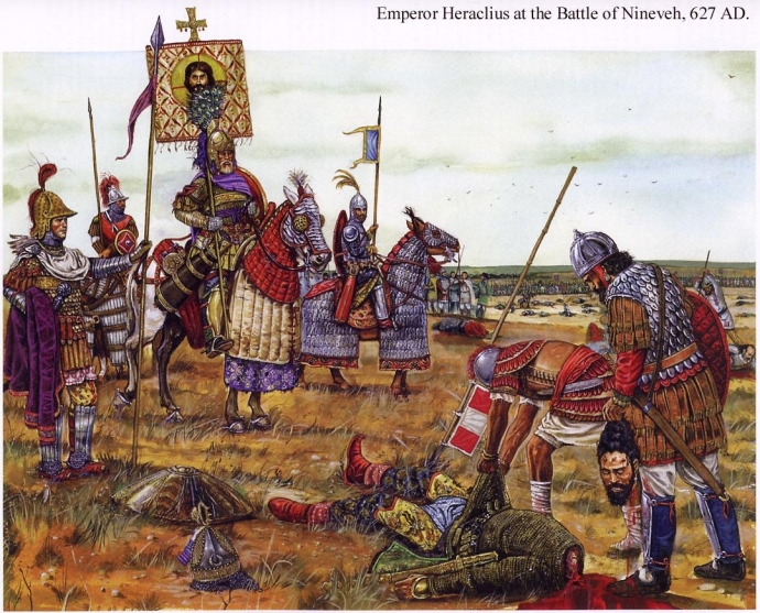 Heraculius at the Battle of Ninevah (stormfront.org, forums)