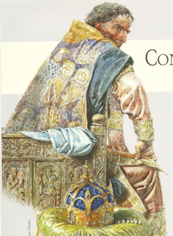 Constantine V by Plamen Vulchev (from 'Rulers of the Byzantine Empire' published by KIBEA)