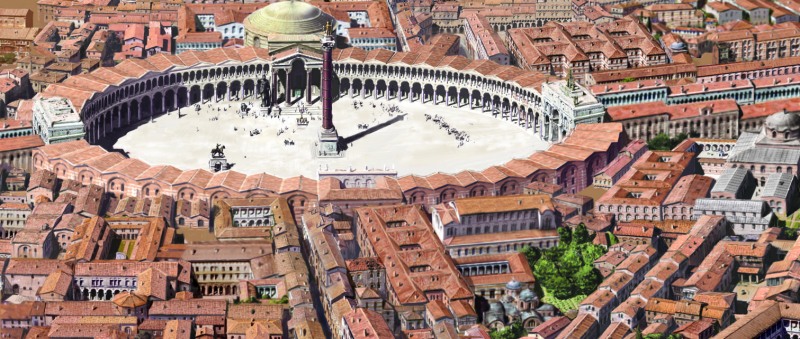 The Forum of Constantine by Antoine Helbert (antoine-helbert.com)