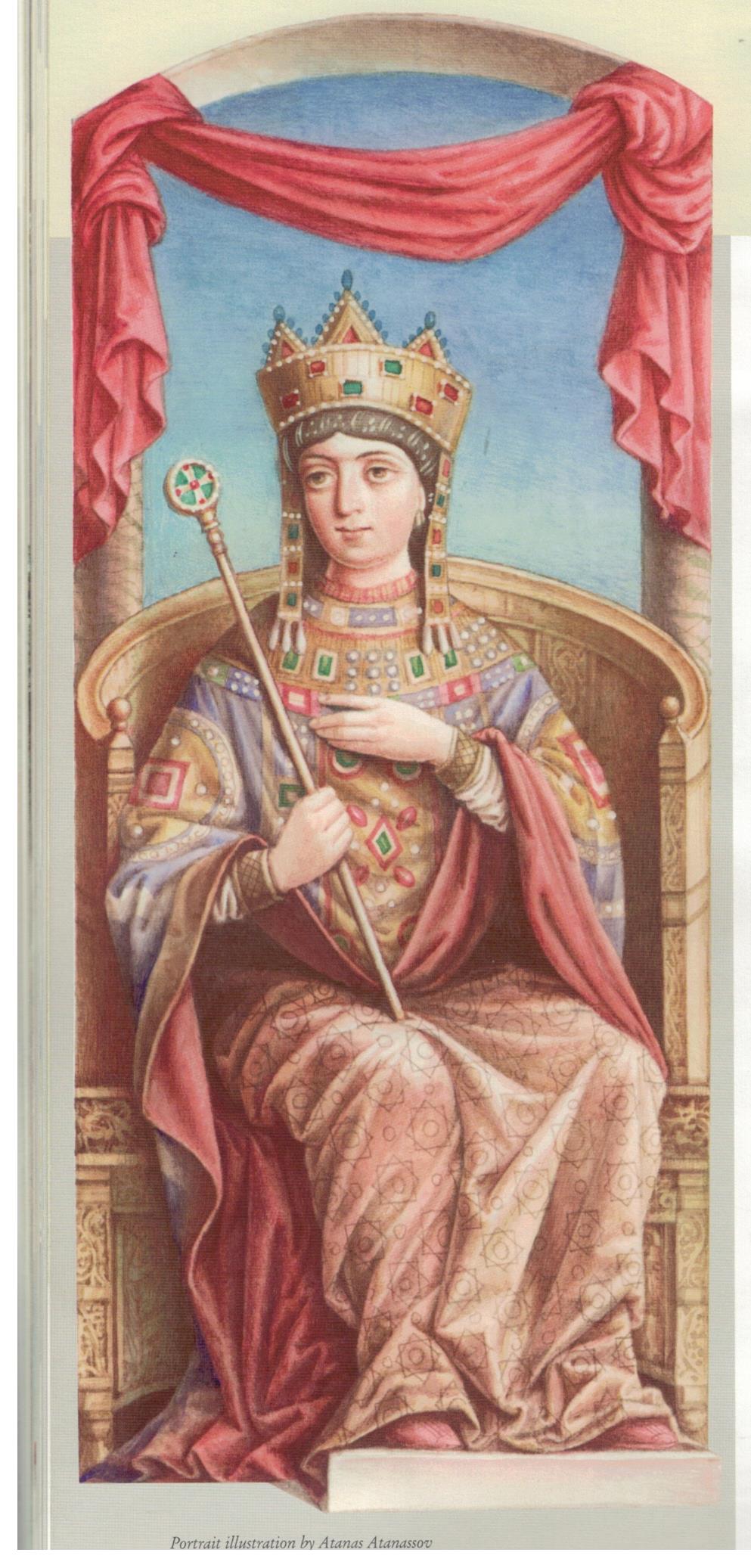 Byzantine Monarch | Empress Zoe [Skin request from DolphofGreen] Minecraft Skin