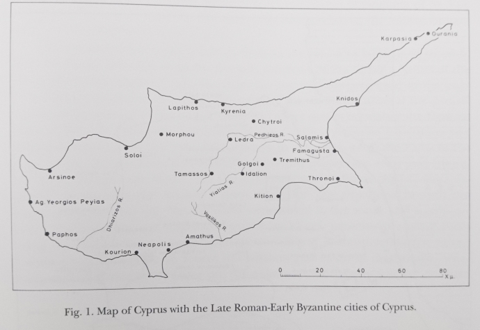 Byzantine Cyprus from Byzantine Cyprus by Metcalf